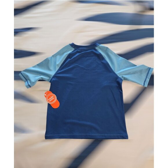 NWT Boys Rash Guard Size Small 6/7 – Swim Shirt – Beach Vibes – Sun Protection - Picture 3 of 4